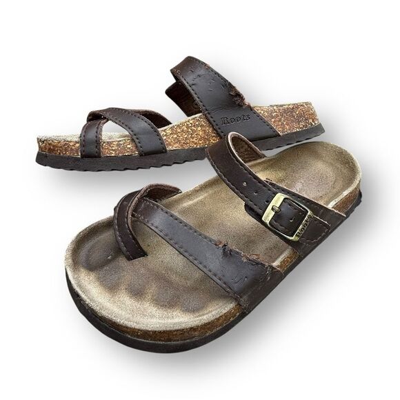 Natural Roots Health and Comfort Slip on Brown Cork Sandals Women’s size 7 - Picture 8 of 11